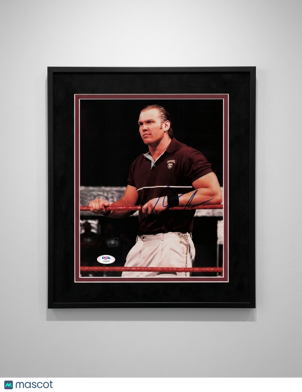 Christopher Nowinski Signed Wrestling Framed Photo PSA Autographed 11x14