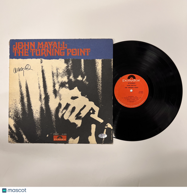 John Mayall Signed The Turning Point Vinyl PSA Album Auth