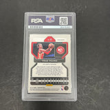 Trae Young 2021-22 Panini Prizm Basketball#26 Signed Card PSA Autographed