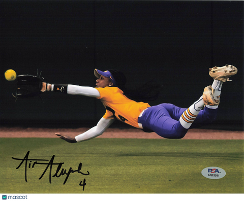 Aliyah Andrews LSU Tigers Signed 8x10 Photo PSA
