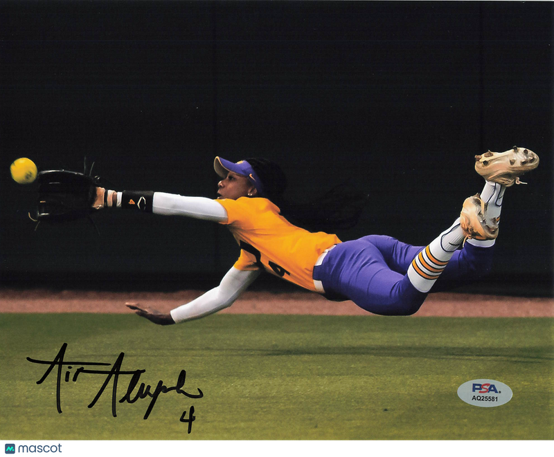Aliyah Andrews LSU Tigers Signed 8x10 Photo PSA
