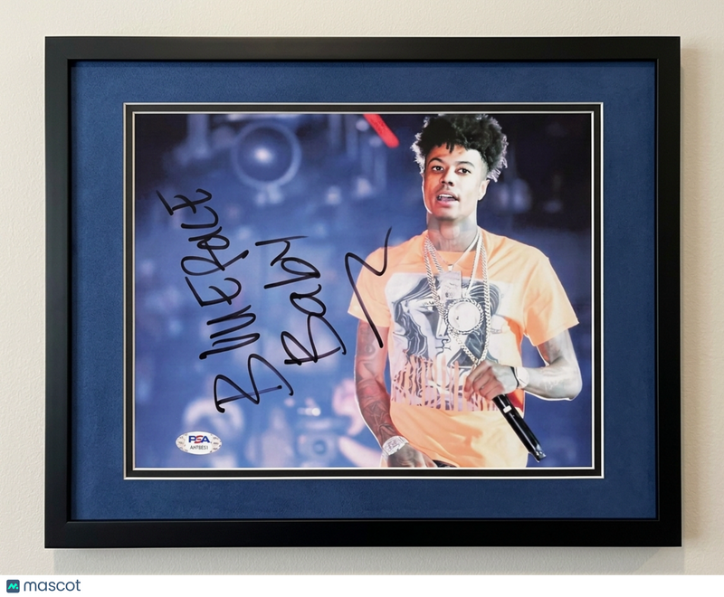Blueface Signed 8x10 Framed Photo PSA/DNA Autographed
