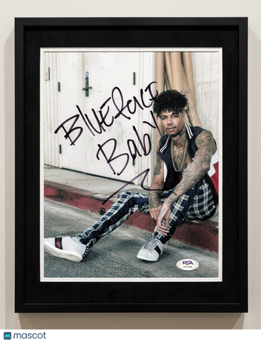 Blueface Signed 8x10 Framed Photo PSA/DNA Autographed