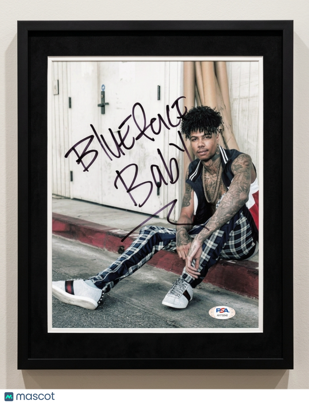 Blueface Signed 8x10 Framed Photo PSA/DNA Autographed