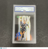 Emily Fox 2021 Parkside #D17 Signed Card PSA Autographed