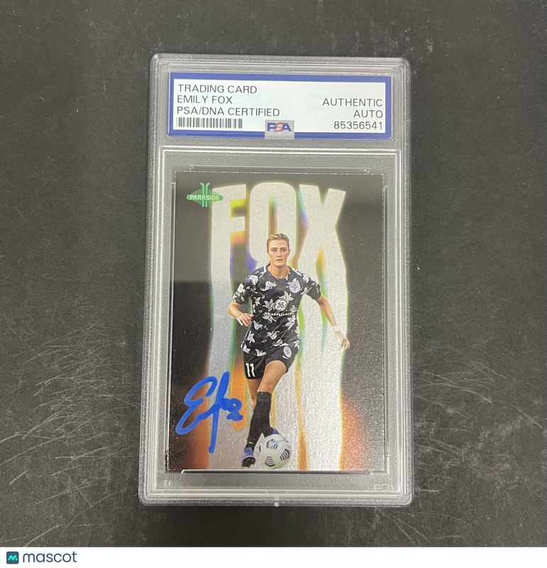 Emily Fox 2021 Parkside #D17 Signed Card PSA Autographed