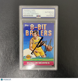 2025 Topps 8-Bit Ballers#8B-10 Austin Reaves Signed Card PSA Los Angeles Lakers