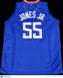 Derrick Jones Jr Signed Los Angeles Clippers Jersey PSA