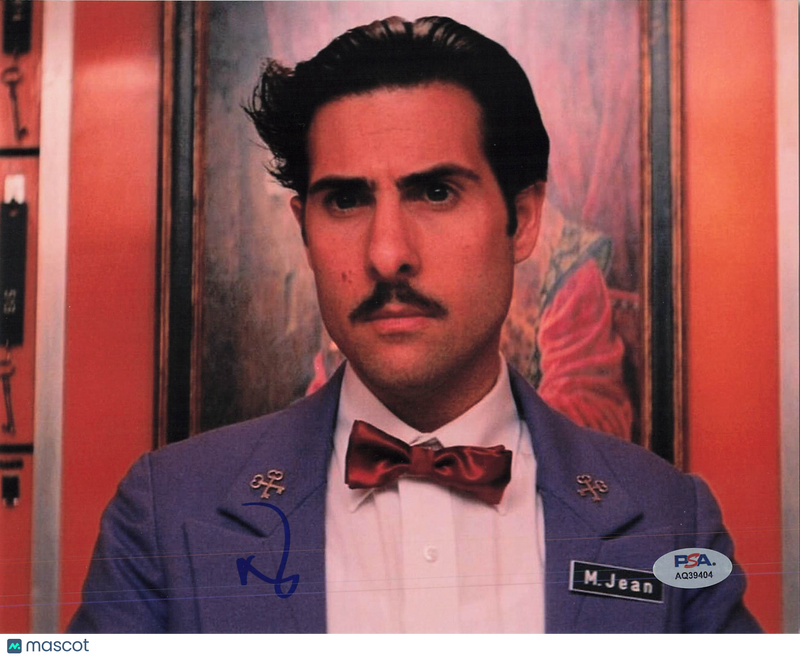 Jason Schwartzman Signed 8x10 The Grand Budapest Hotel Photo PSA Autographed