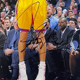 Stephen Curry Golden State Warriors Signed Basketball 11x14 Photo PSA