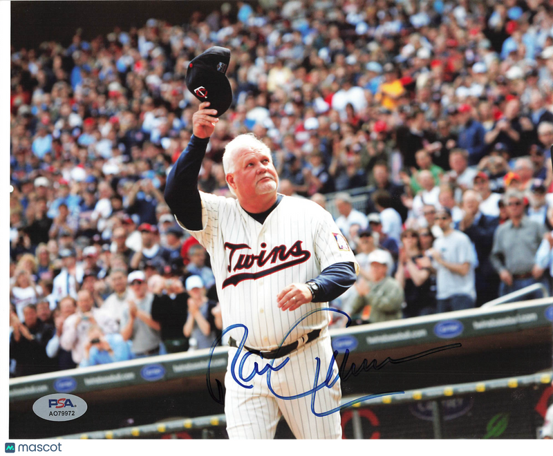Ron Gardenhire Minnesota Twins Signed 8x10 Photo PSA