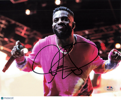 Isaiah Rashad Signed 8x10 Photo PSA Autographed
