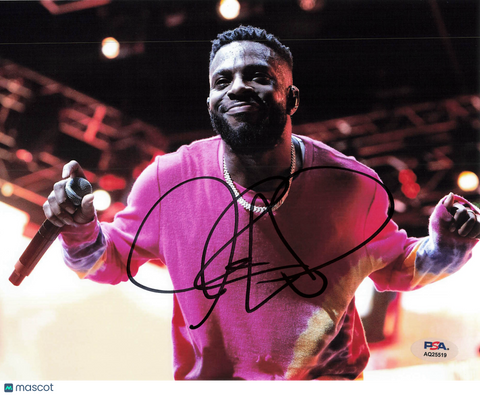 Isaiah Rashad Signed 8x10 Photo PSA Autographed