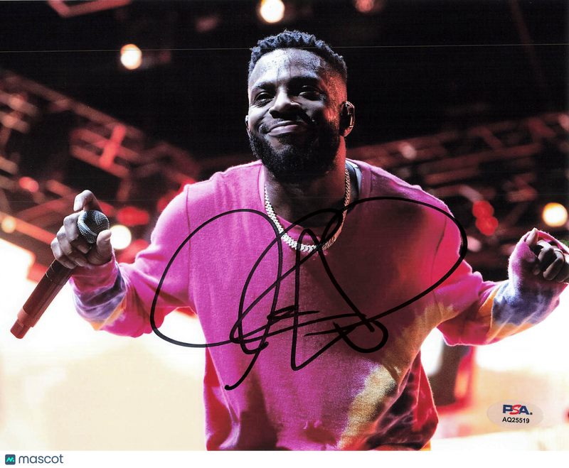 Isaiah Rashad Signed 8x10 Photo PSA Autographed