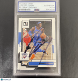 2022-23 Panini Donruss Basketball #101 Luguentz Dort signed card PSA
