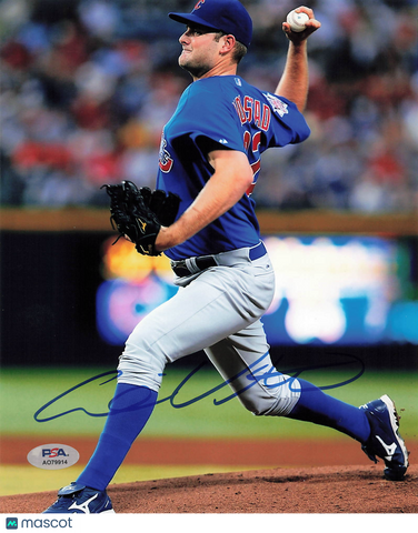 Chris Volstad Chicago Cubs Signed 8x10 Photo PSA