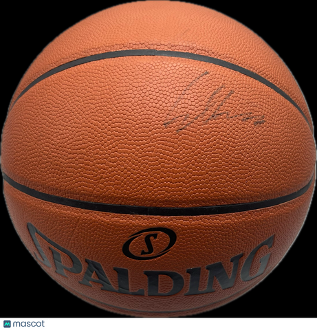 Lauri Markkanen Utah Jazz Signed Basketball NBA PSA
