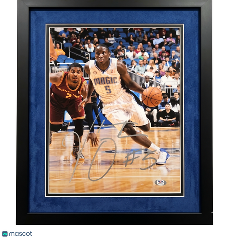 Victor Oladipo Orlando Magic Signed Basketball 11x14 Custom Framed Photo PSA
