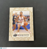 2012-13 UD Exquisite Col Collegiate Sig #CS-MA Mark Jackson Autograph Patch card