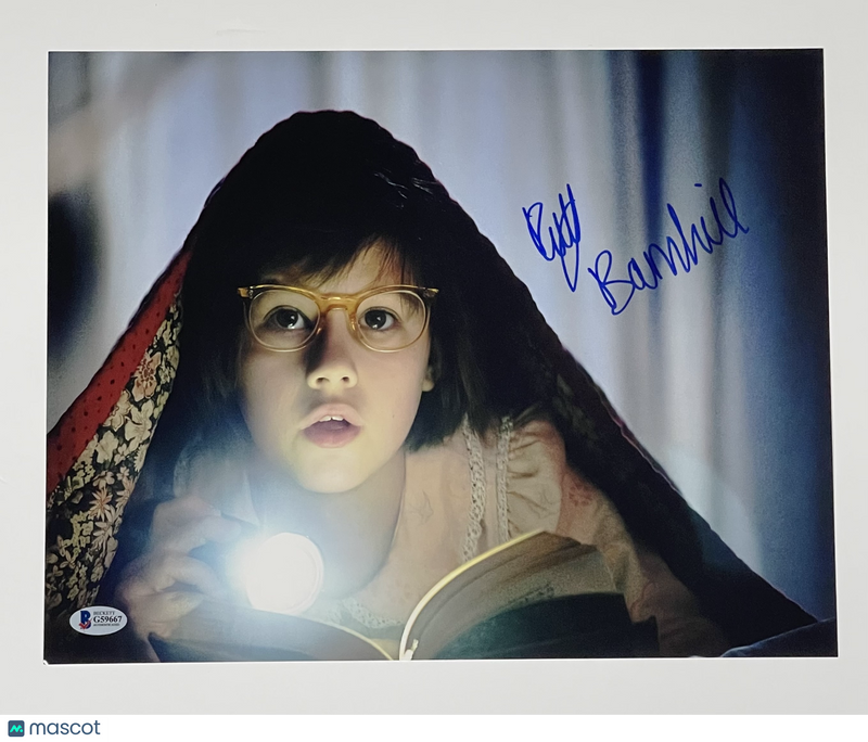Ruby Barnhill signed 11x14 Photo BAS Autographed  The BFG