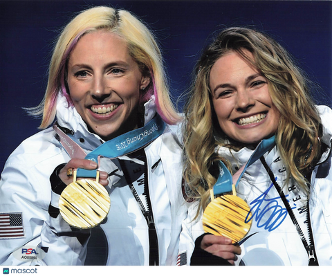 Jessie Diggins United States Ski Team Signed Cross-country Ski 8x10 Photo