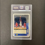 Jalen Rose 1996 Upper Deck Collector's Choice#258 Signed Card PSA Autographed