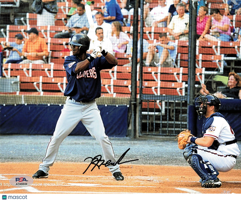 Roger Bernadina Columbus Clippers Signed 8x10 Photo PSA