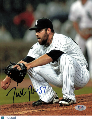 Zach Putnam Chicago White Sox Signed 8x10 Photo PSA