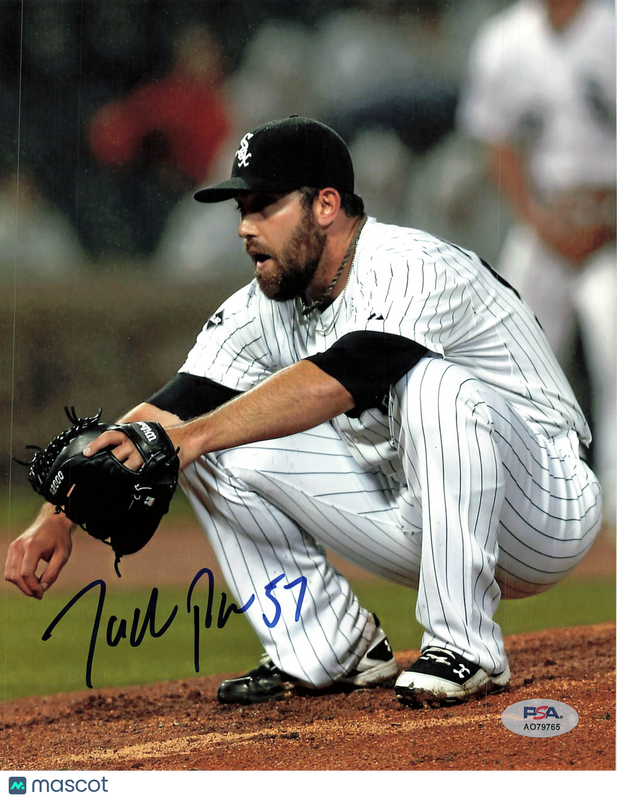 Zach Putnam Chicago White Sox Signed 8x10 Photo PSA