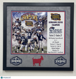 Tom Brady Signed Custom Framed 16x20 Photo PSA Patriots