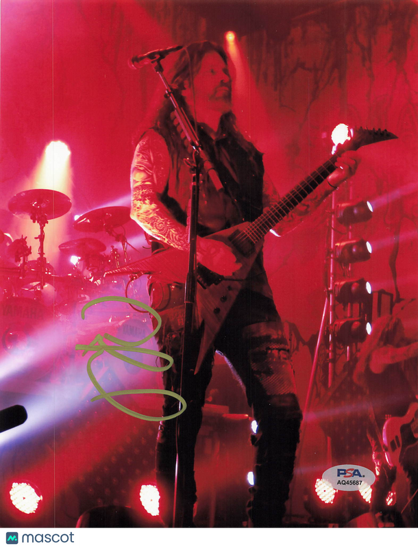 Phil Demmel Signed 8x10 Photo PSA Autographed