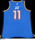 Isaiah Joe Signed Oklahoma City Thunder Jersey PSA