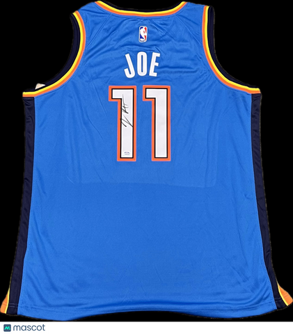 Isaiah Joe Signed Oklahoma City Thunder Jersey PSA
