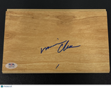 Maurice Cheeks Philadelphia 76ers Signed Floorboard NBA PSA