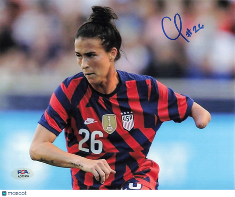 Carson Pickett Signed USWNT Soccer 8x10 Photo PSA Autographed