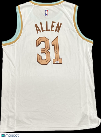 Jarrett Allen Signed Jersey PSA Cleveland Cavaliers Autographed