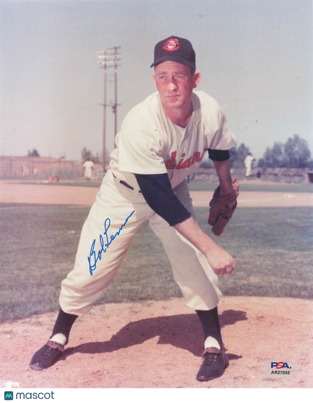 Bobby Doerr Cleveland Indians Signed 8x10 Photo PSA