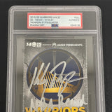 Klay Thompson Signed Basketball Ticket PSA Autographed Warriors