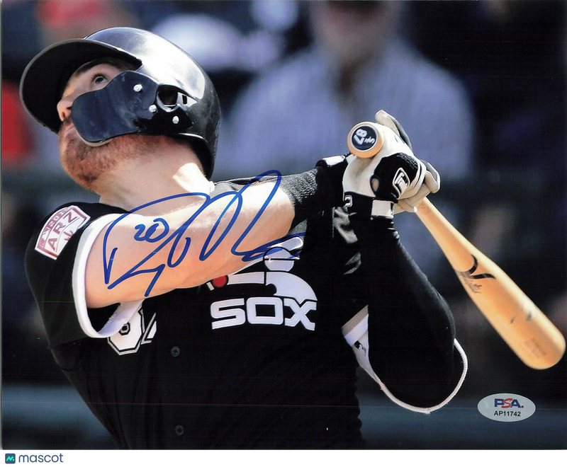 Danny Mendick Chicago White Sox Signed 8x10 Photo PSA
