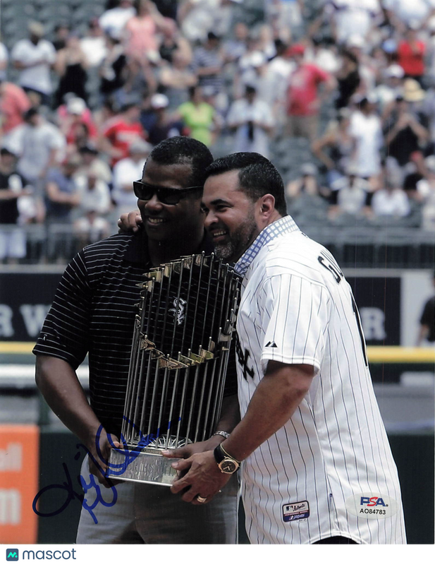 Ken Williams Chicago White Sox Signed 8x10 Photo PSA