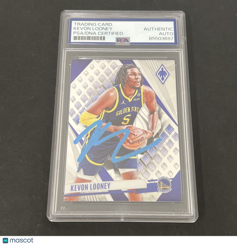2023-24 Panini Phoenix #205 Kevon Looney signed card PSA