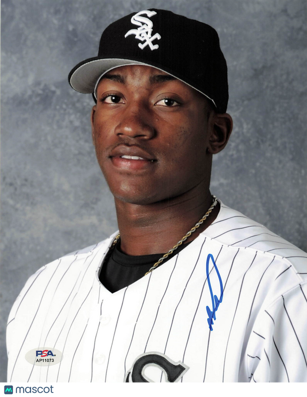 Micker Adolfo Chicago White Sox Signed 8x10 Photo PSA