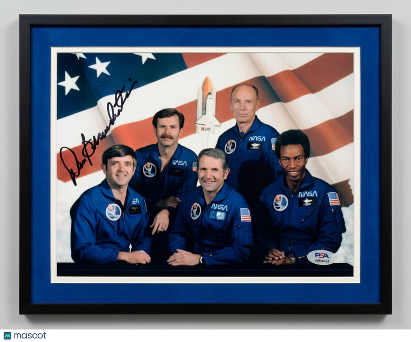 Dan Brandenstein Signed 8x10 Framed Photo PSA Autographed
