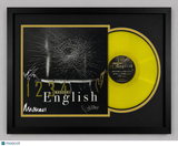 Modern English Signed Framed Vinyl 1234