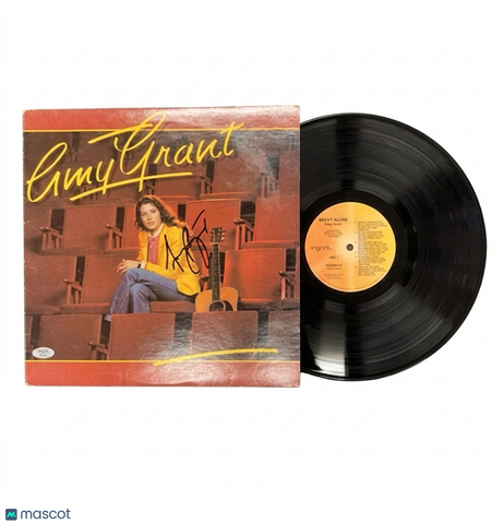 Amy Grant Signed  Never Alone Vinyl PSA Album Autographed