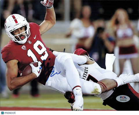 Jaylen Samuels Signed NC State Wolfpack Football 8x10 Photo PSA Autographed