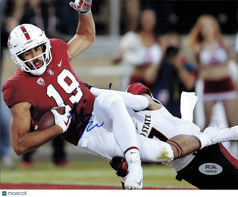 Jaylen Samuels Signed NC State Wolfpack Football 8x10 Photo PSA Autographed