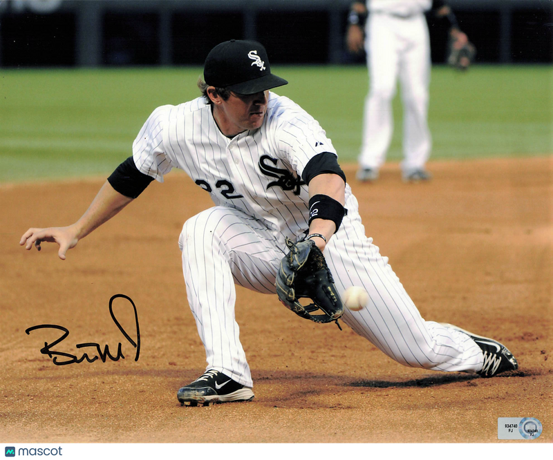Brent Morel Chicago White Sox Signed 8x10 Photo Major League Baseball Auth