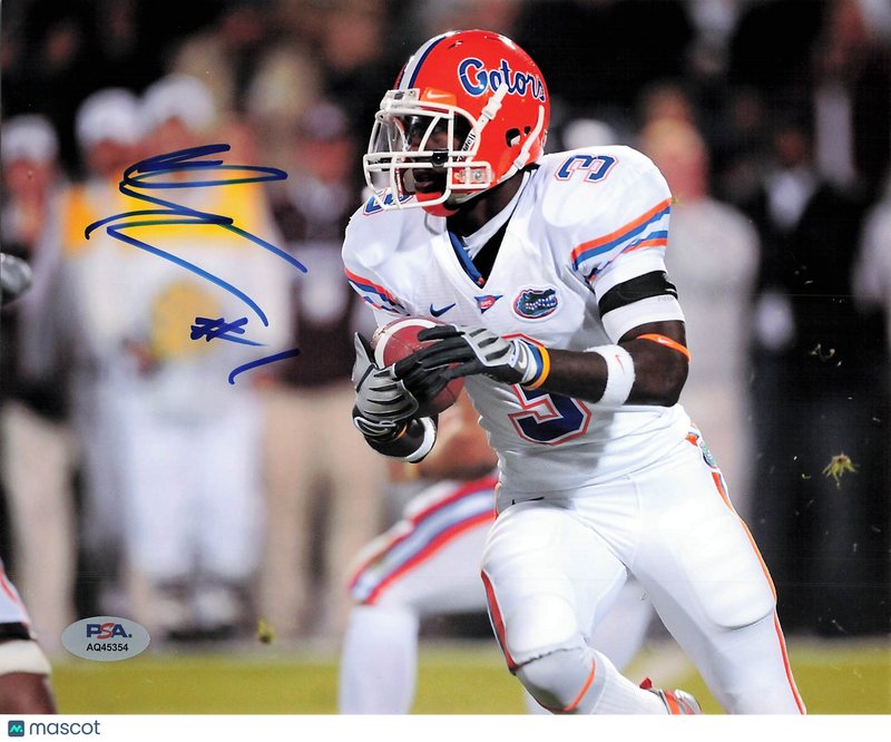 Chris Rainey Signed Florida Gators Football 8x10 Photo PSA Autographed