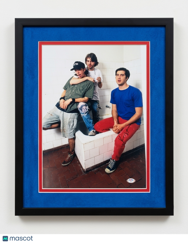 Krist Novoselic Signed 12x18 Custom Framed Photo PSA Autographed